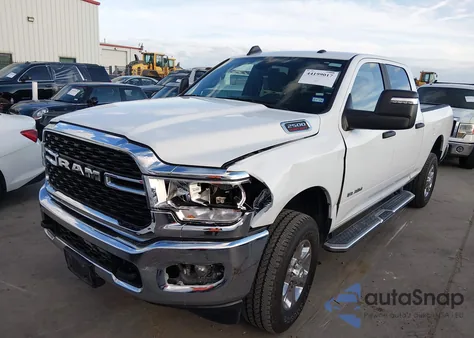 2024 Ram 2500 Big Horn 4X4 6'4 Box из США, поврежденный, VIN 3C6UR5DJ5RG233105
